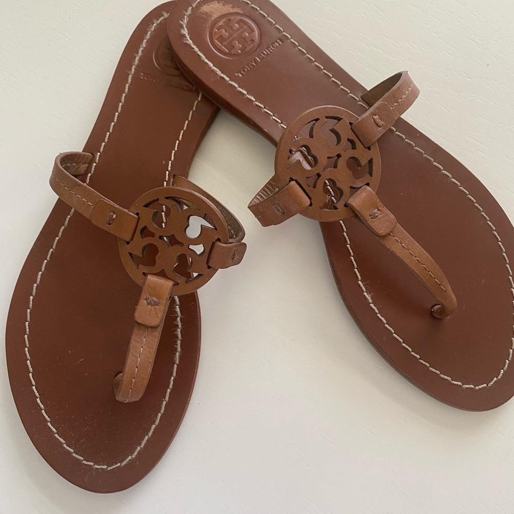 Tory Burch - Mini Miller Sandals Brown size 6